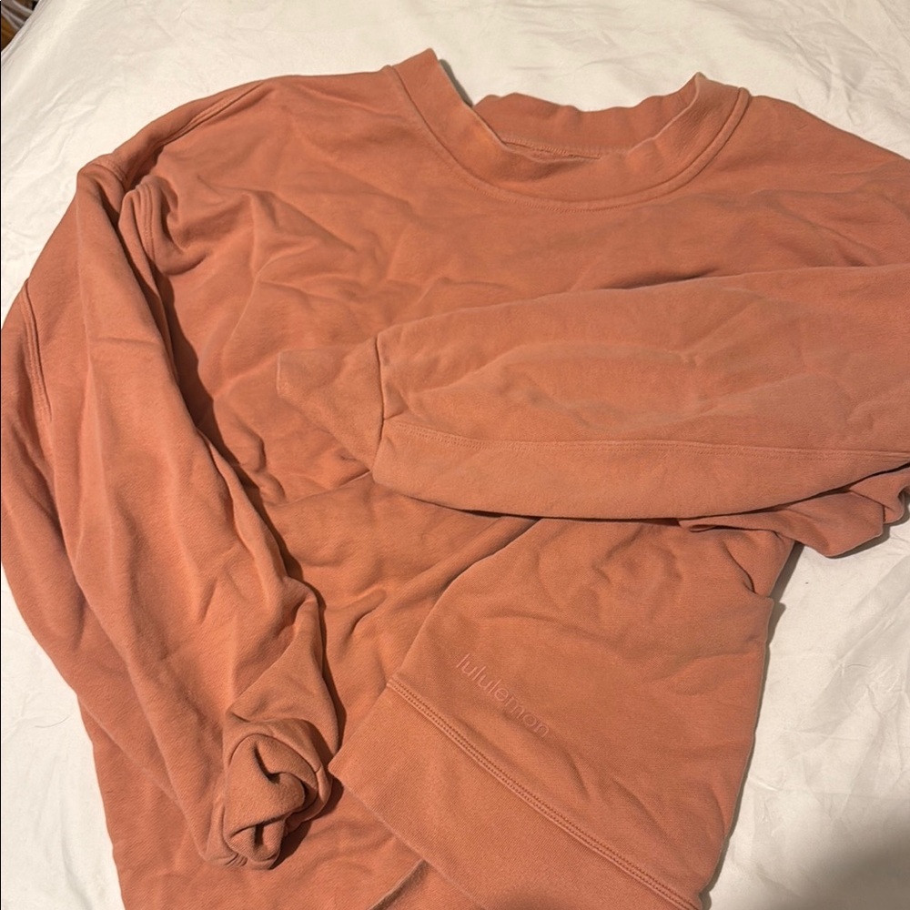Lululemon Orange/Pink Sweatshirt